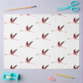 Watercolor Flamingo Serie Ontwerp 6 Tissuepapier (Craft)
