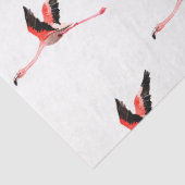 Watercolor Flamingo Serie Ontwerp 6 Tissuepapier (Detail)