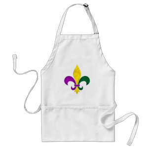 watercolor fleur DE lis Standaard Schort