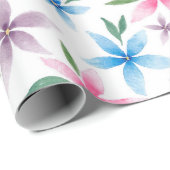Watercolor floral cadeaupapier (Rol Hoek)