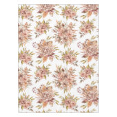Watercolor Floral Clusters in Blush & Sage Tafelkleed (Voorkant)