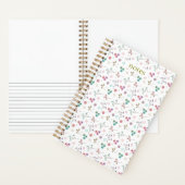 Watercolor Floral Notebook - Pink Notitieboek (Binnen)