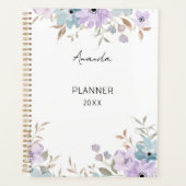 Watercolor Floral Planner  Flowers (Voorkant)