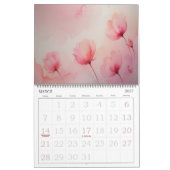 Watercolor Flower Abstract Calendar Kalender (Mar 2027)