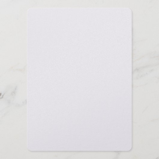 watercolor flower editable menu card  (Achterkant)