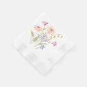 watercolor flower editable servet (Hoek)