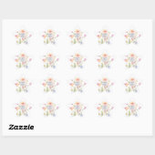 watercolor flower editable ster sticker (Vel)