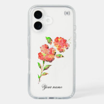 Watercolor Flowers Aangepaste naam