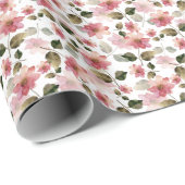 Watercolor Fluisteringen Cadeaupapier (Rol Hoek)