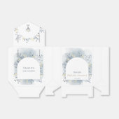 watercolor foliage First Holy Communion Bedankdoosjes (Uitgevouwen)