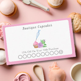 Watercolor Frosting Cupcake Bakkerij, Catering Kortingskaartje