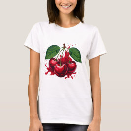 Watercolor Fruit Dames T-Shirt