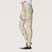 Watercolor Fruit Pattern | Vibrant Citrus Leggings (Links)