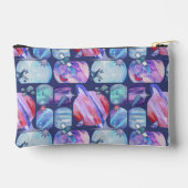 Watercolor Galaxy Patchwork Etui (Achterkant)