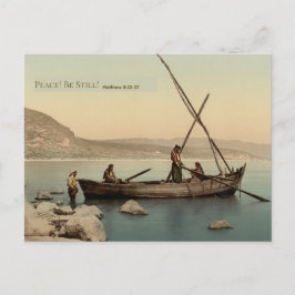 Watercolor Galilee Bible Christmas Postcard Briefkaart