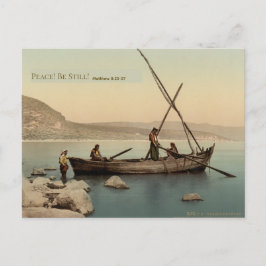 Watercolor Galilee Bible Christmas Postcard Briefkaart