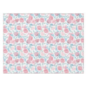 Watercolor gebloemd tafelkleed (Voorkant (Horizontaal))