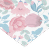 Watercolor gebloemd tafelkleed (Gekanteld)