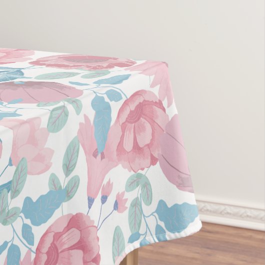 Watercolor gebloemd tafelkleed (Voorbeeld)