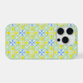 Watercolor Geo _ Citrus iPhone Hoesje (Achterkant horizontaal)