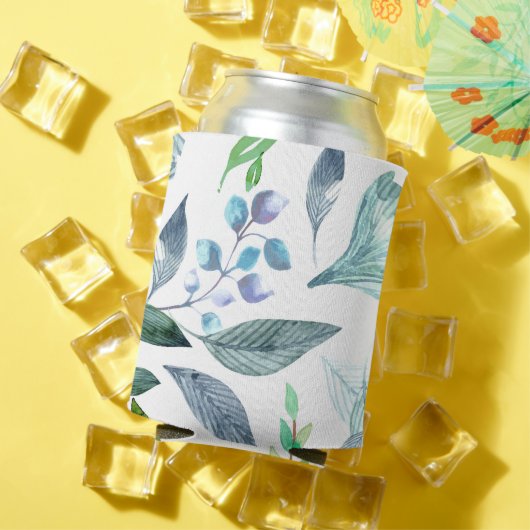 Watercolor gevallen bladeren 11 blikjeskoeler (Insitu Zomer)