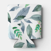 Watercolor gevallen bladeren 11 blikjeskoeler (Achterkant)