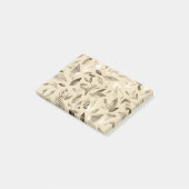 Watercolor gevallen bladeren 4 post-it® notes (Schuin)