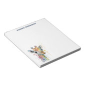 Watercolor Giraffe Verfijnd Notitieboek Notitieblok (Schuin)