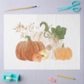 Watercolor Glitter Pumpkins Series Design 2 Tissuepapier (Craft)