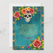 💀🎉 Watercolor Grave Expectations  Kaart (Achterkant)