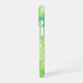 Watercolor Green Leaf Botanical Phone Case iPhone 16 Hoesje (Linkerkant)