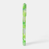Watercolor Green Leaf Botanical Phone Case iPhone 16 Hoesje (Rechterkant)