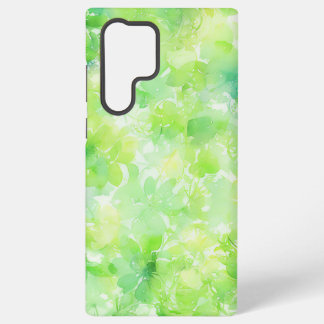 Watercolor Green Leaf Botanical Phone Case Samsung Galaxy Hoesje