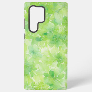 Watercolor Greenery and Flowers Phone Case Samsung Galaxy Hoesje