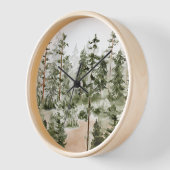 Watercolor Groen Woud (Hoek)