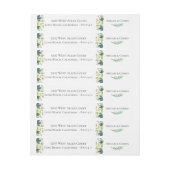 Watercolor Groene Blad (Vel)