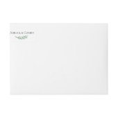 Watercolor Groene Blad (Voorkant)