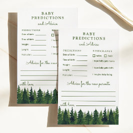 Watercolor groene bomen voorspellingen & advies 