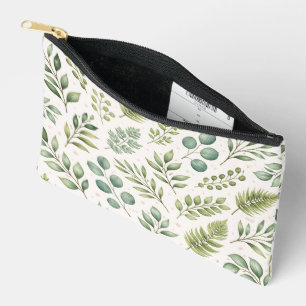 Watercolor Groene Patroon Botanische Bladeren Etui