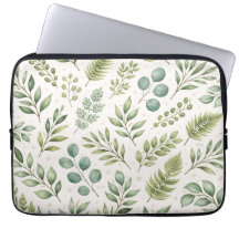 Watercolor Groene Patroon | Botanische Bladeren
