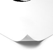 Watercolor Groenery Feest Van Het Leven Foto Bord Poster (Hoek)