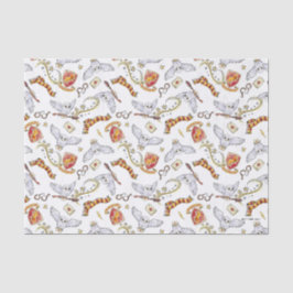 Watercolor GRYFFINDOR™ Hedwig Pattern Tissuepapier