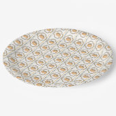 Watercolor Halloween  Papieren Bordje (Gekanteld)