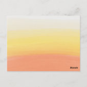 Watercolor Halloween Snoep Mais Bruidsborrel  Briefkaart (Achterkant)