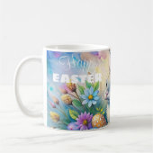 Watercolor Happy Easter Rabbit Koffiemok (Links)