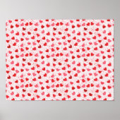 Watercolor Heart Art (2) Poster (Voorkant)