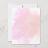Watercolor Heart Valentine’s Day Card with Romanti Notitiekaartje (Achterkant)