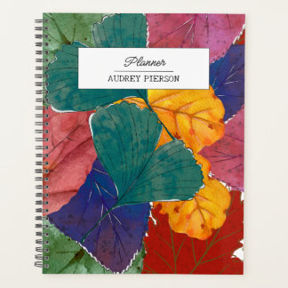 Watercolor herfst en herfst bloemstuk planner