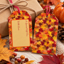 Watercolor Herfstbladeren - Vintage Herfstpatroon 