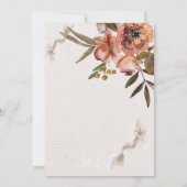 Watercolor herfstbloemen kaart (Achterkant)